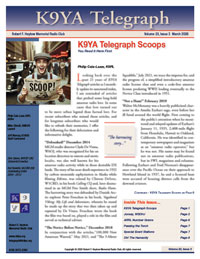 K9YA Telegraph - March 2026